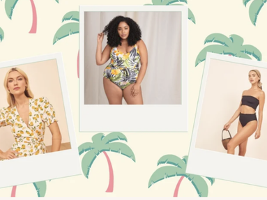 polaroid pictures of women in bikinis